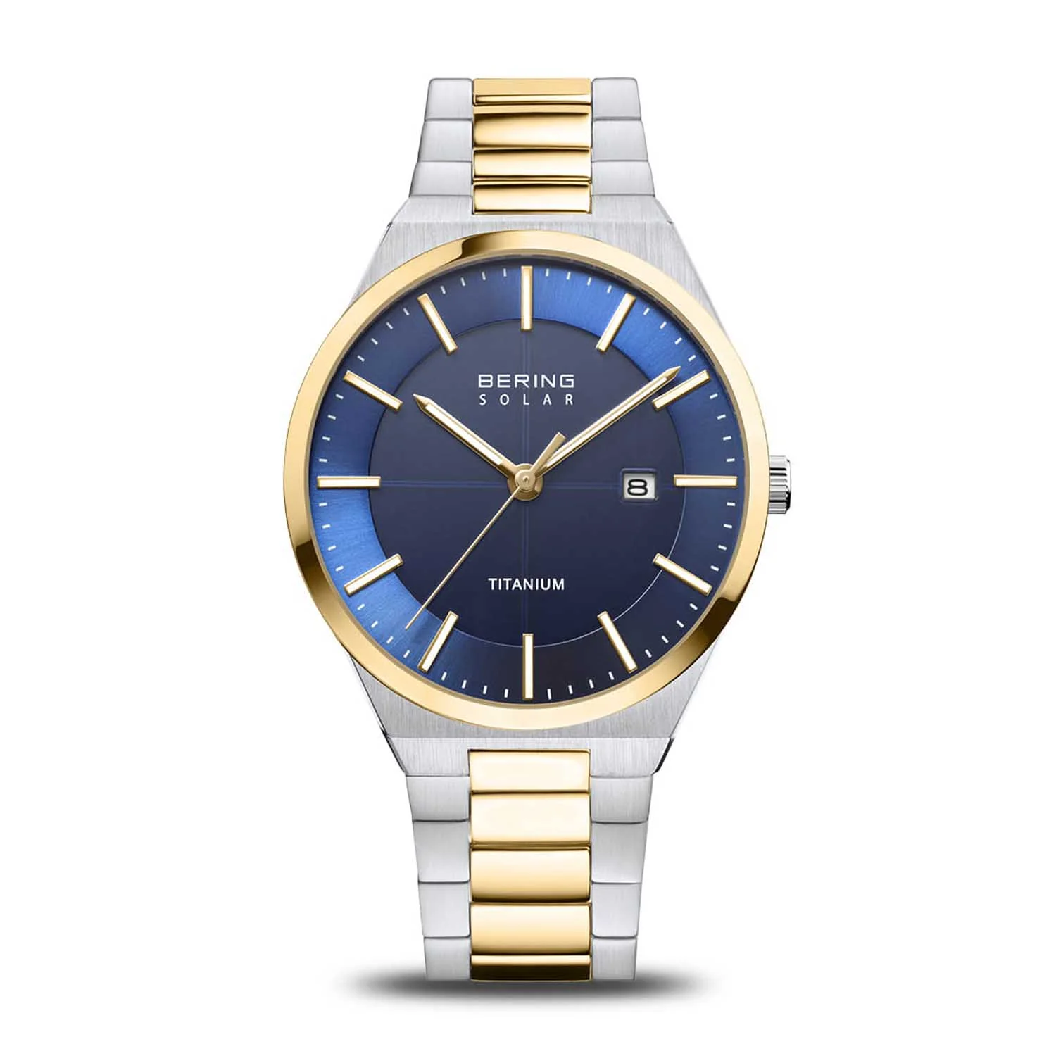 BERING - Solar ur blå, 39mm - 14439-717