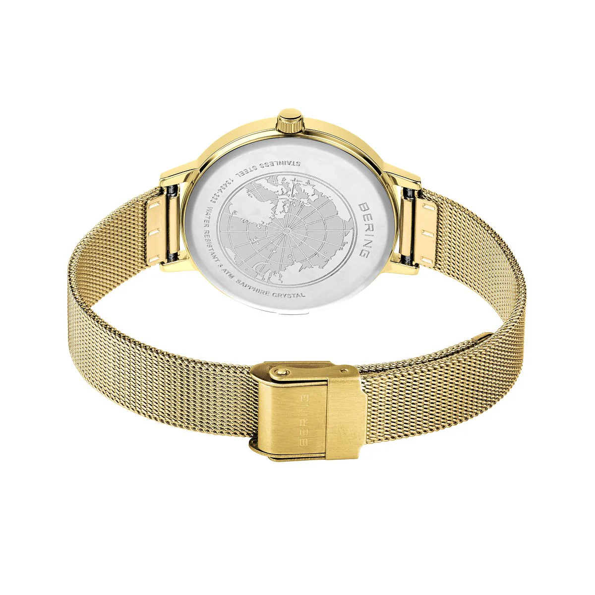 BERING - Solar ur m. guld skive, 34 mm - 13434-333 - Image 7