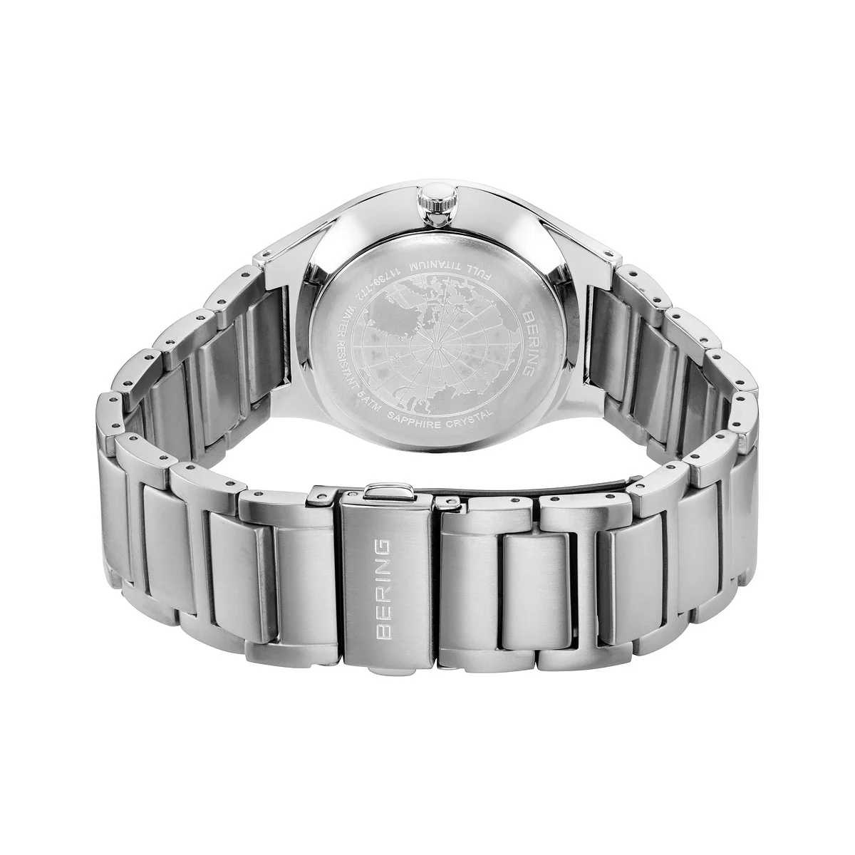 BERING - Titanium Herreur, børstet sølv - 11739-772 - Image 2