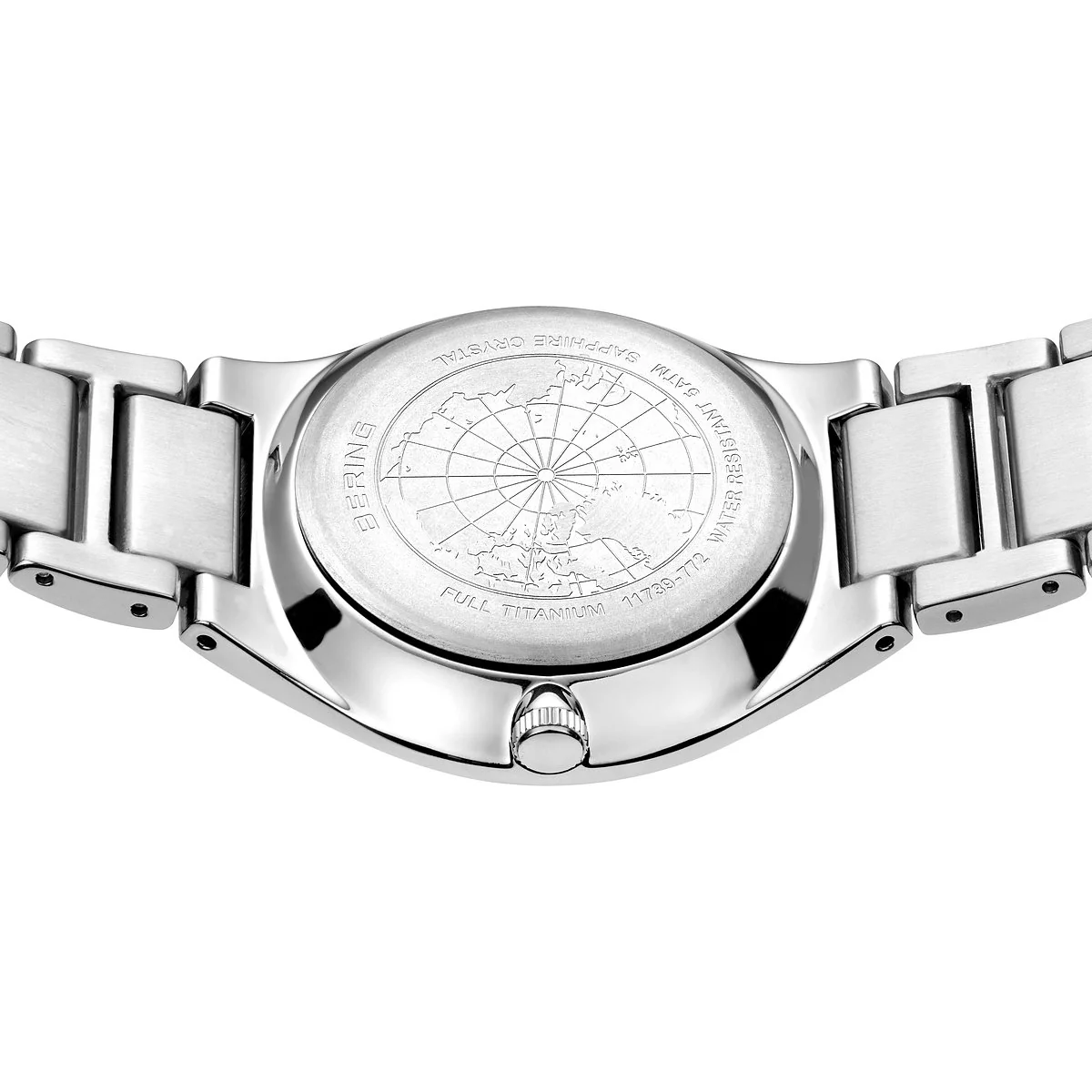 BERING - Titanium Herreur, børstet sølv - 11739-772 - Image 3