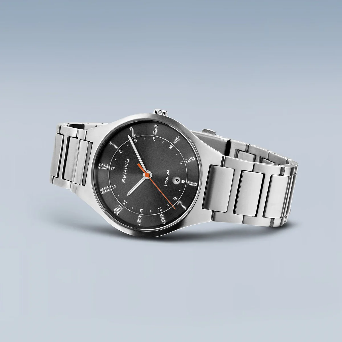 BERING - Titanium Herreur, børstet sølv - 11739-772 - Image 6