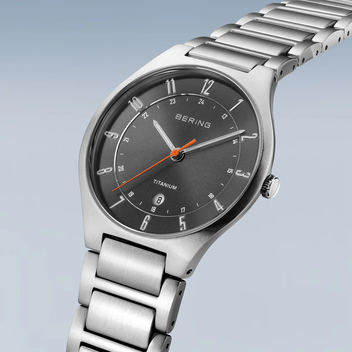 BERING - Titanium Herreur, børstet sølv - 11739-772 - Image 7