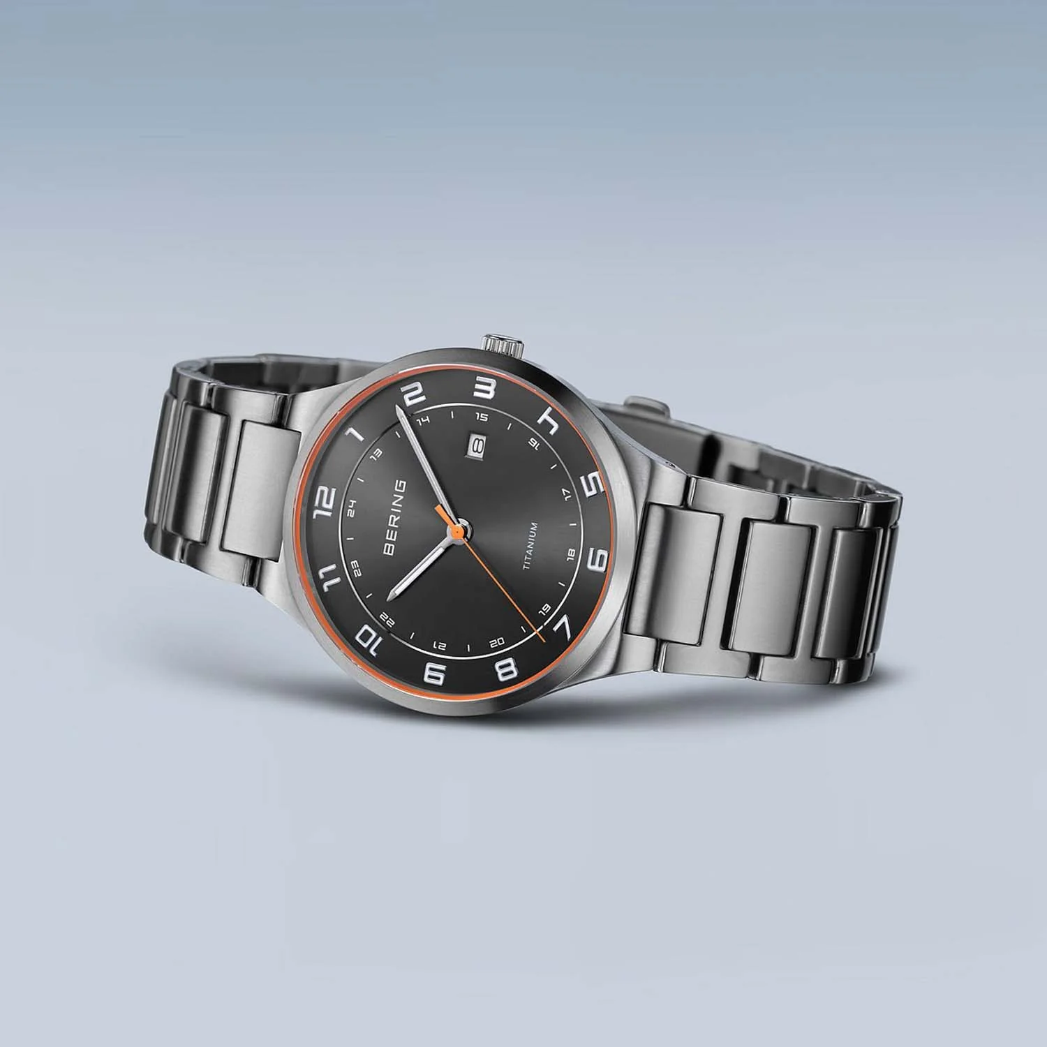 BERING - Titanium ur, 45x40 mm - 15139-709 - Image 2
