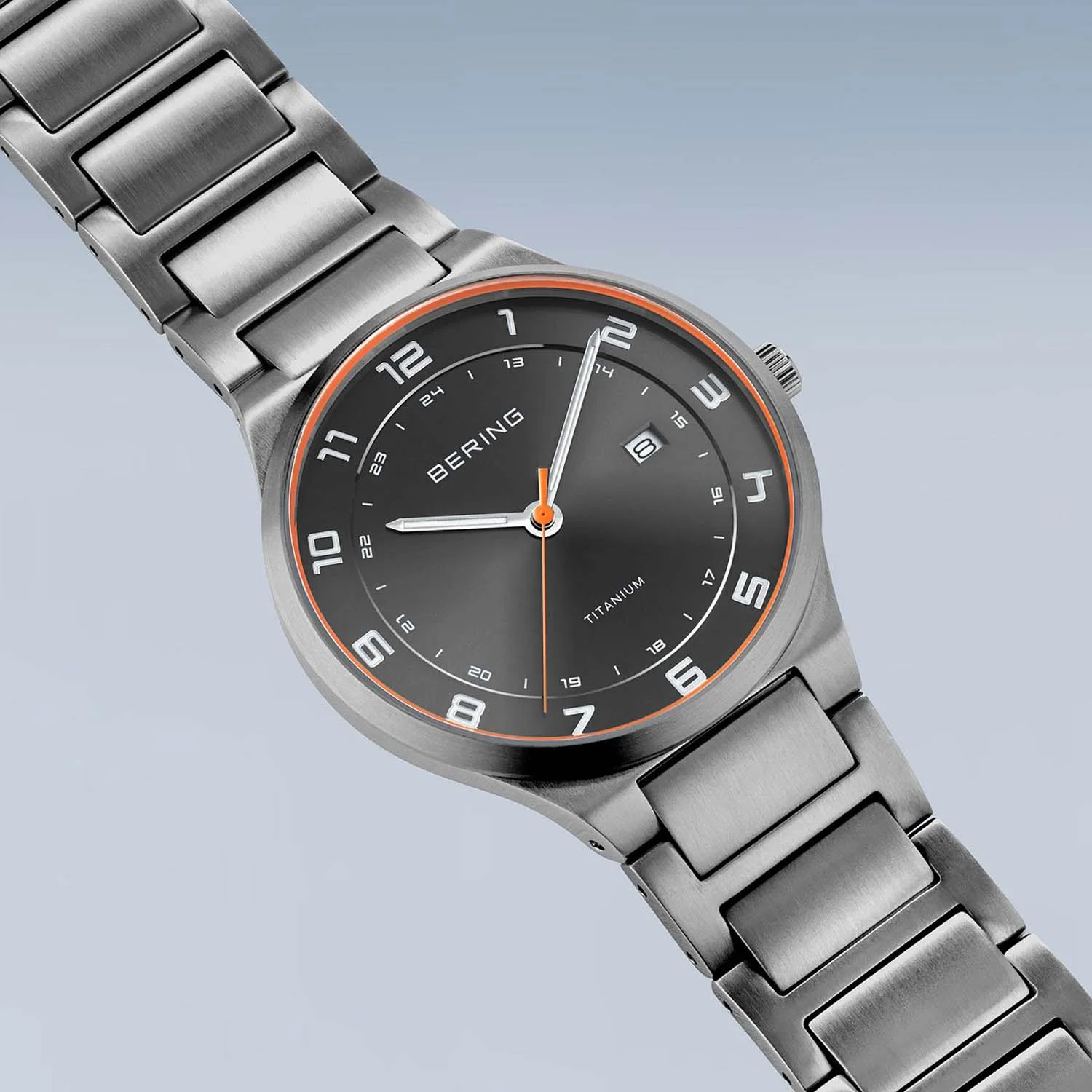 BERING - Titanium ur, 45x40 mm - 15139-709 - Image 5
