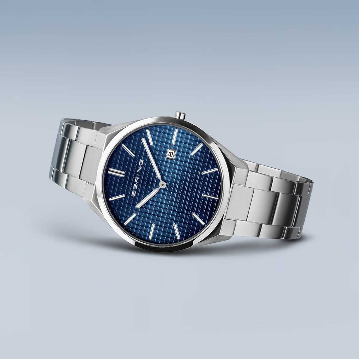 BERING - Ultra Slim blå, 40mm - 17240-707 - Image 6