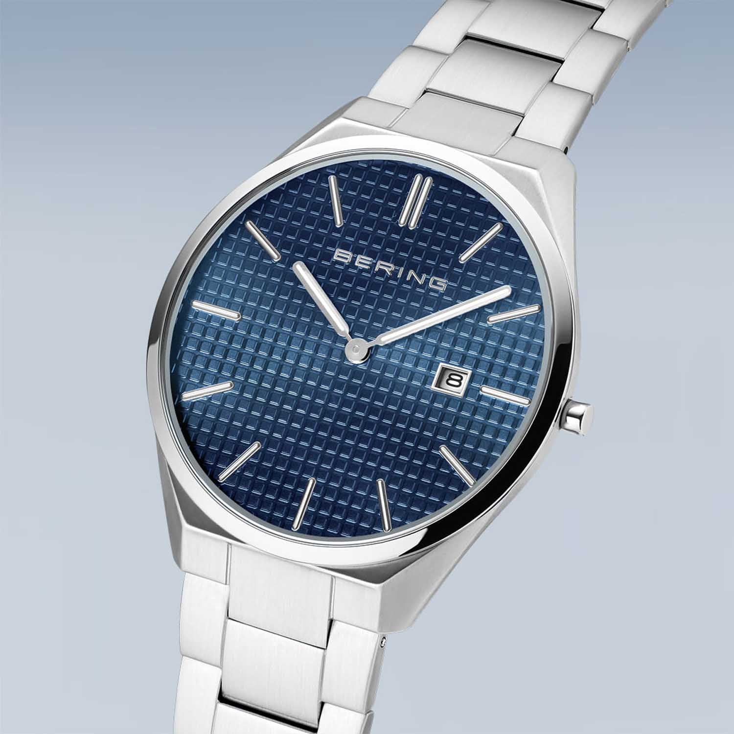 BERING - Ultra Slim blå, 40mm - 17240-707 - Image 8