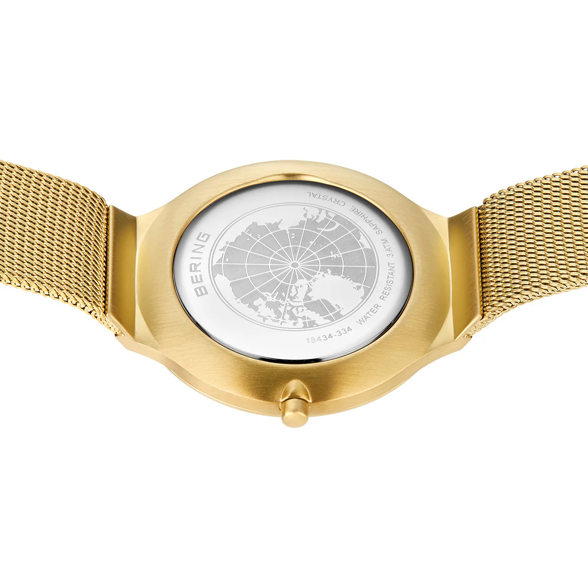 BERING - Ultra Slim Dame ur, børstet/poleret guld - 18434-334 - Image 3