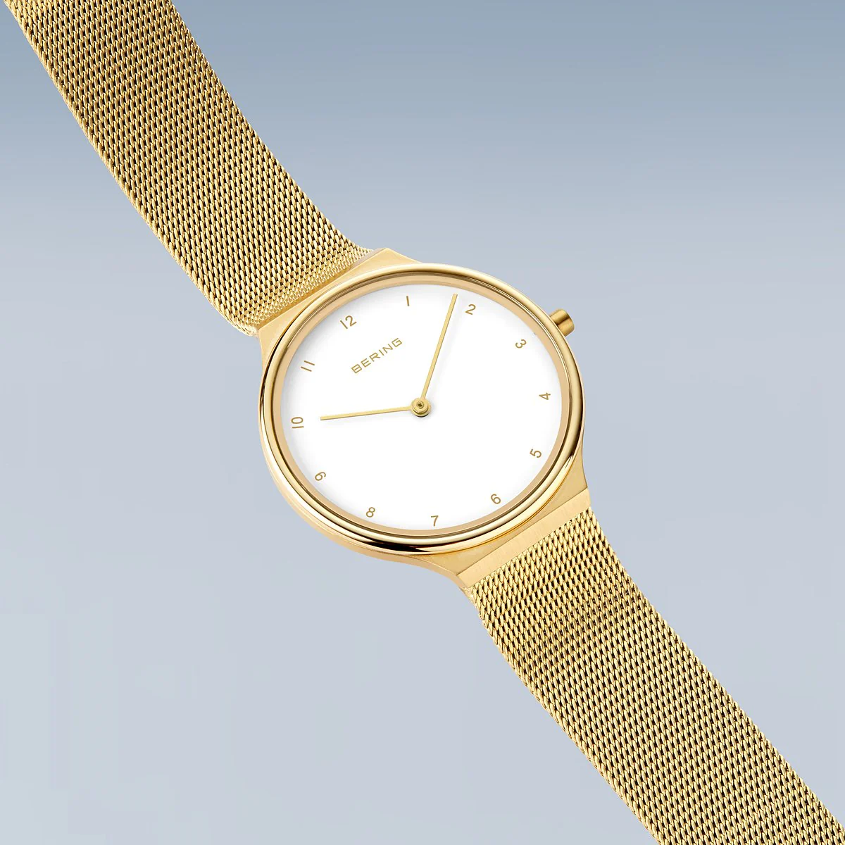 BERING - Ultra Slim Dame ur, børstet/poleret guld - 18434-334 - Image 5