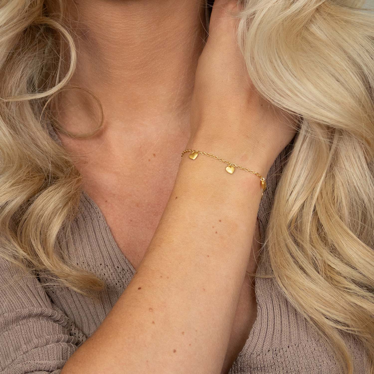 byBiehl - Just Love armbånd - Forgyldt sølv - Image 2