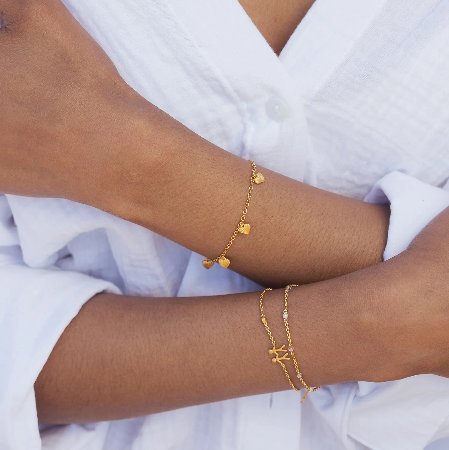 byBiehl - Just Love armbånd - Forgyldt sølv - Image 3