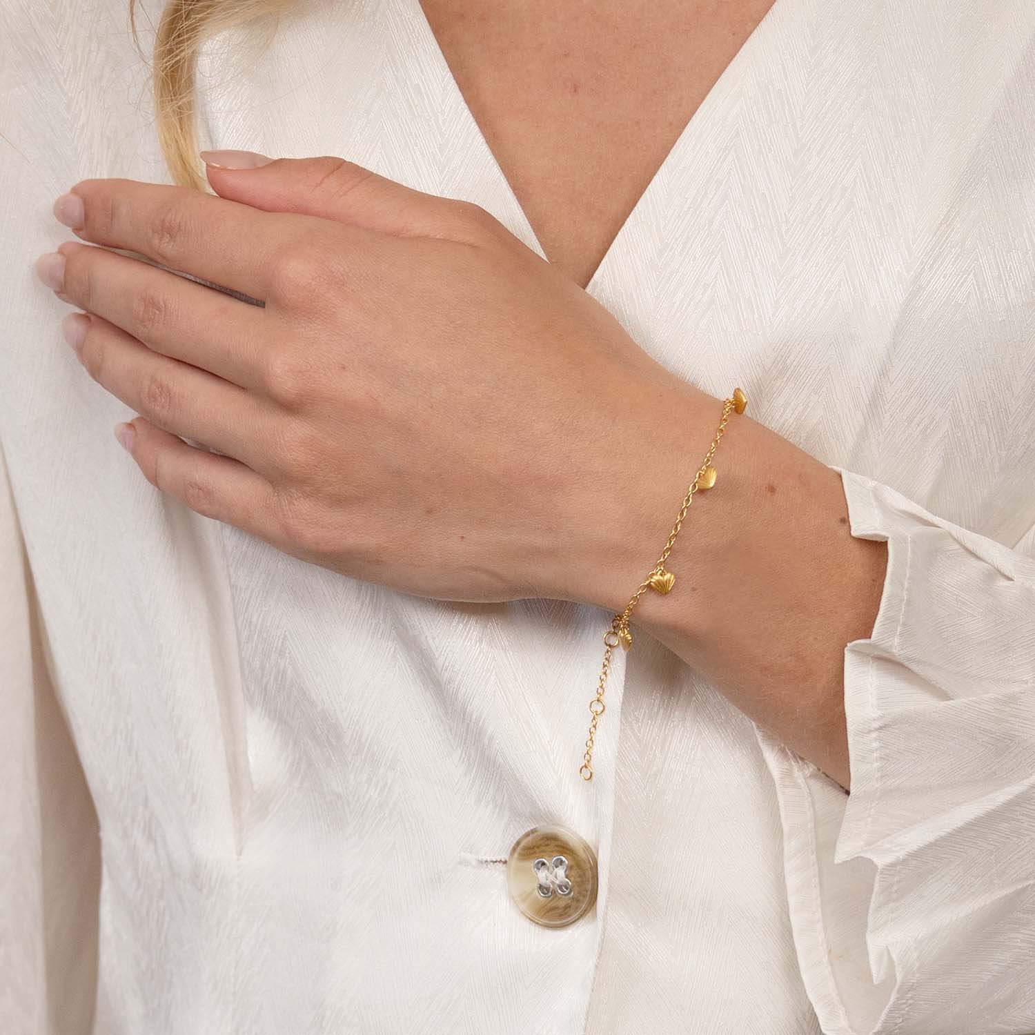 byBiehl - Just Love armbånd - Forgyldt sølv - Image 4