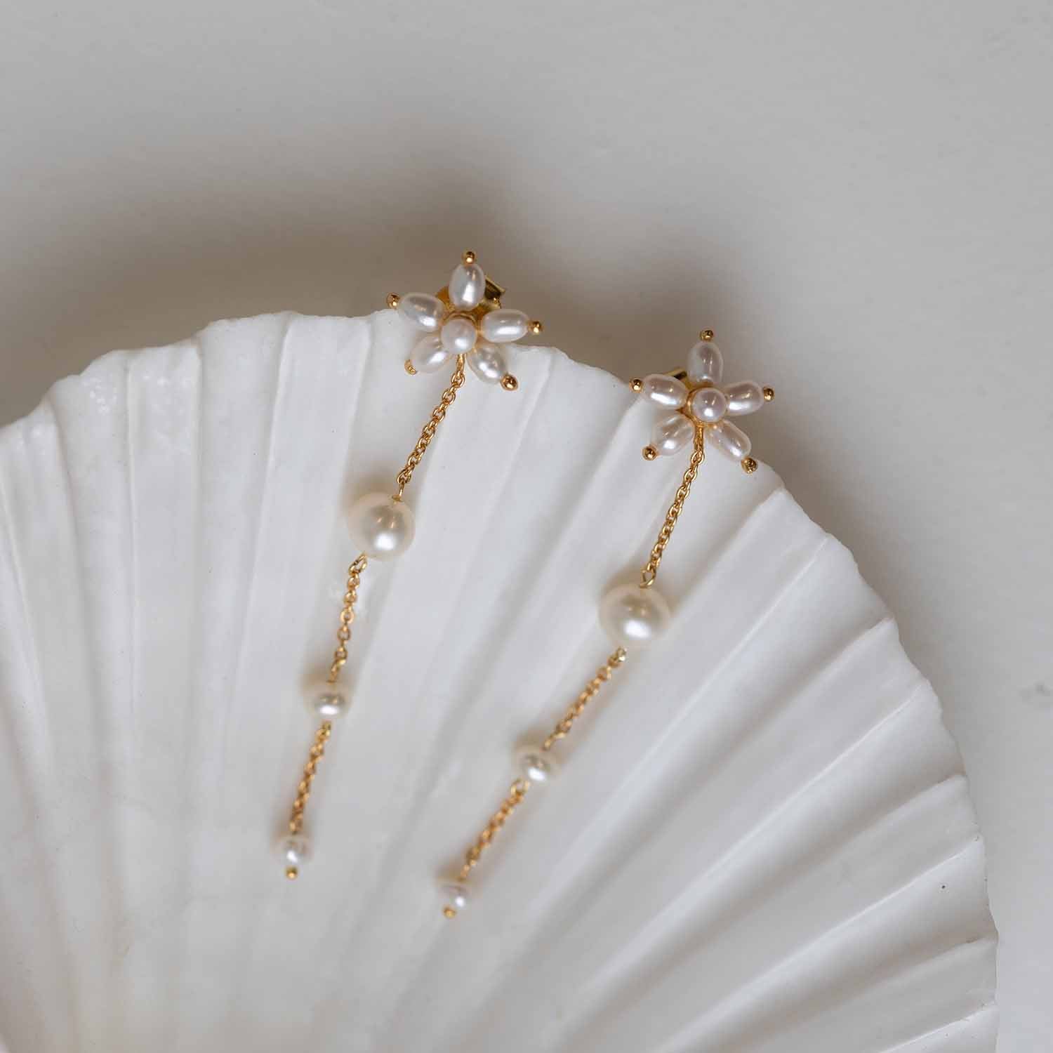 byBiehl - Pearl Signature ørehænger - Forgyldt sølv - Image 7