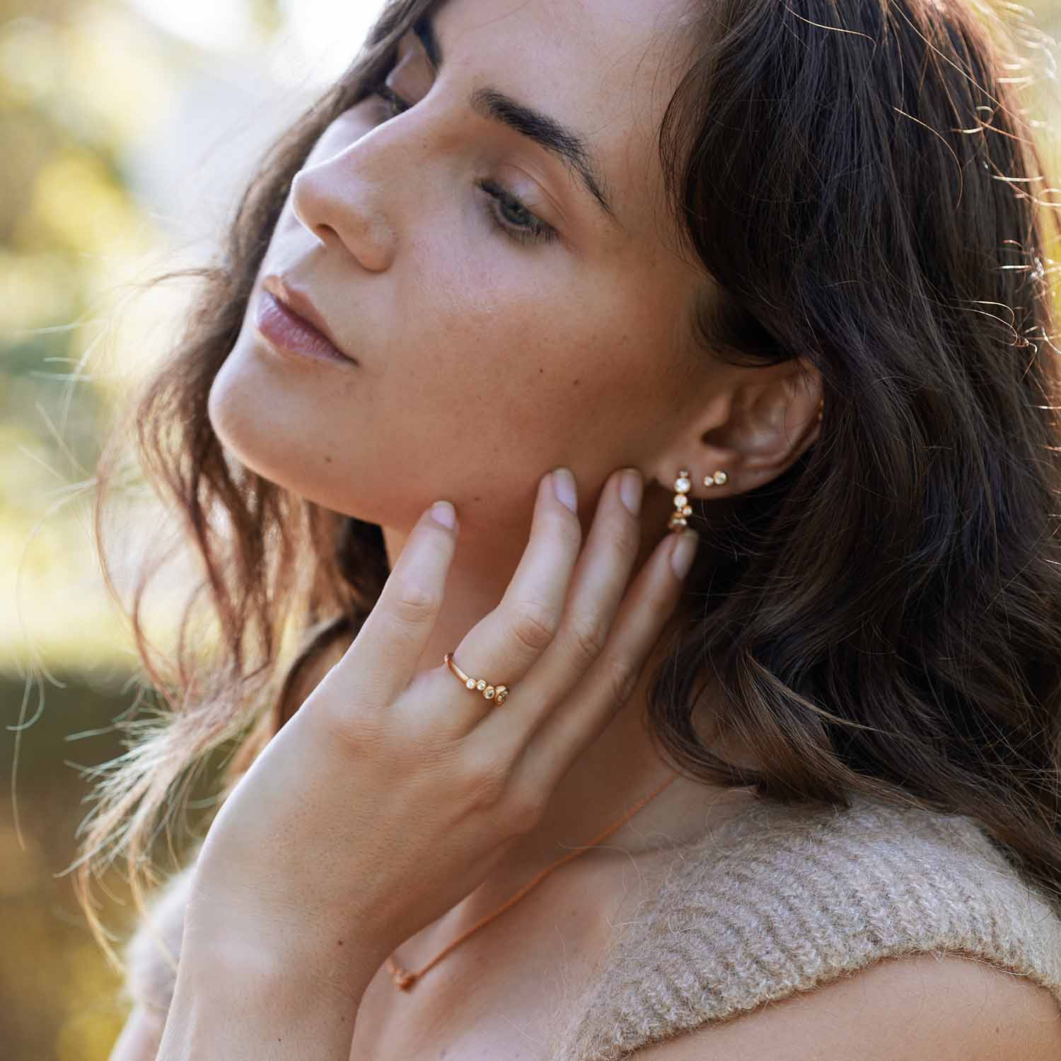 byBiehl - Stardust ring - Forgyldt sterlingsølv - Image 2