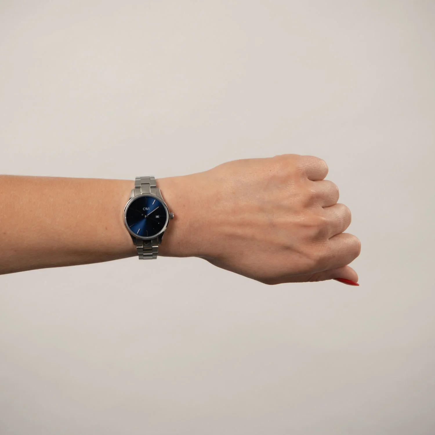 CAVI Watches - Bellatrix Blue Sunray ur, 30 mm - Rustfrit stål - Image 2