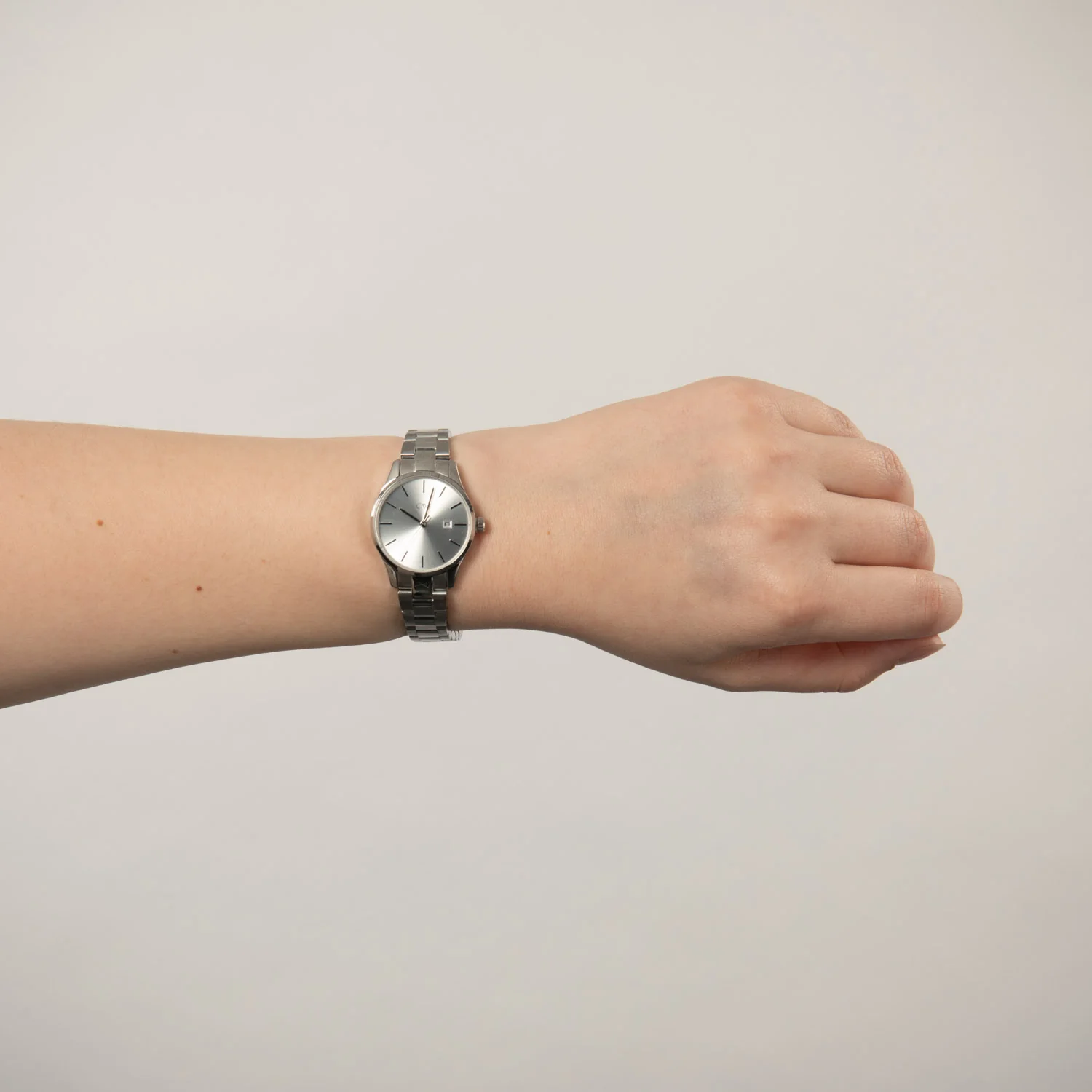 CAVI Watches - Bellatrix Silver Sunray ur, 30 mm - Rustfrit stål - Image 2