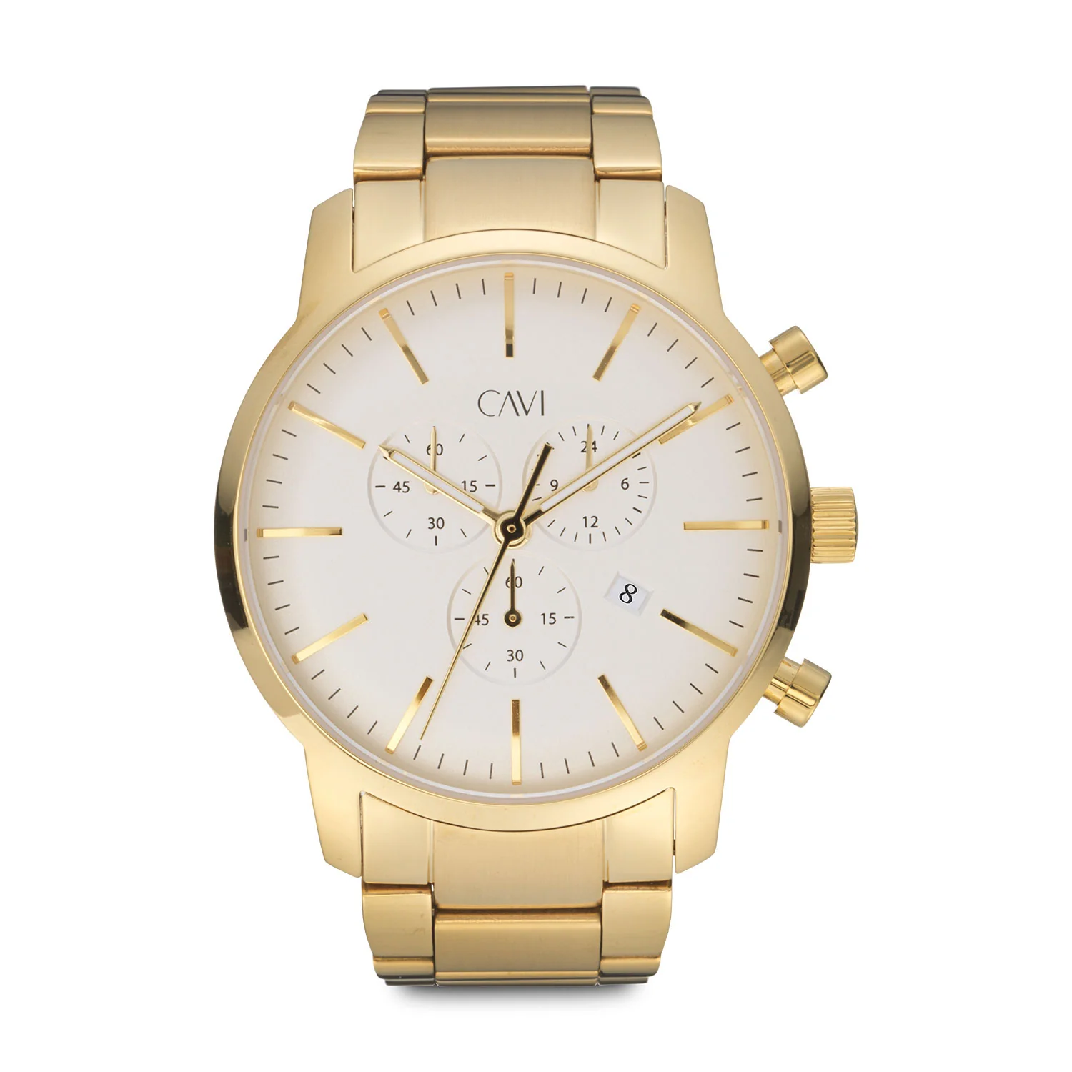 CAVI Watches - Eridanus ur, 42 mm - Guld IPG rustfrit stål