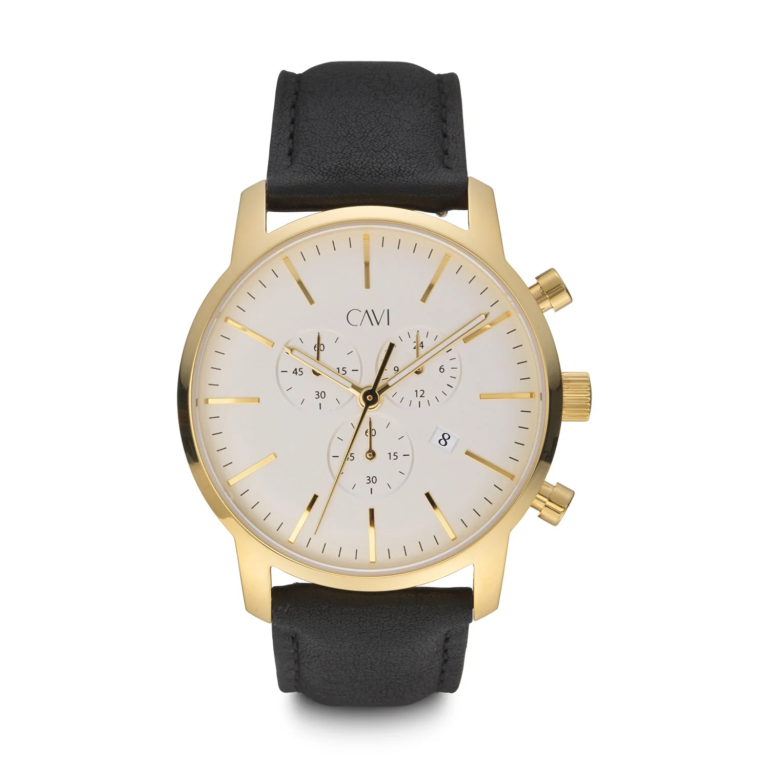 CAVI Watches - Eridanus ur, 42 mm - Guld IPG rustfrit stål