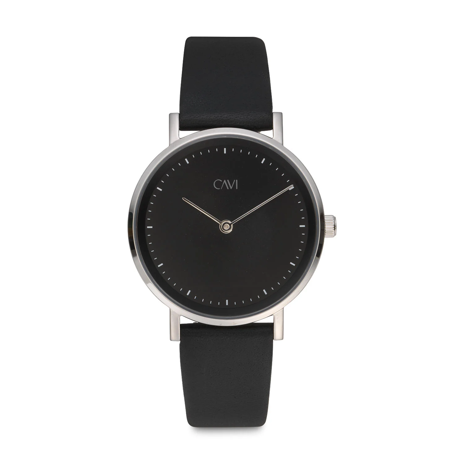 CAVI Watches - Mensa Black Sunray ur, 34 mm - Rustfrit stål