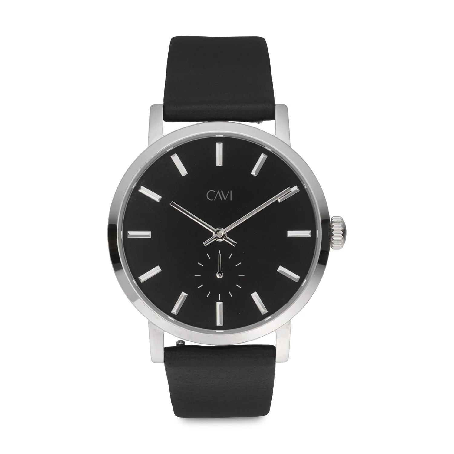 CAVI Watches - Nova Black Sunray ur, 36 mm - Rustfrit stål