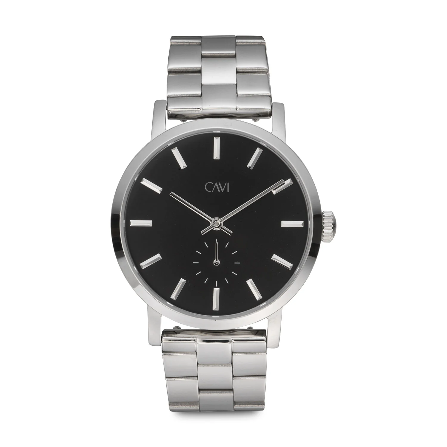 CAVI Watches - Nova Black Sunray ur, 36 mm - Rustfrit stål