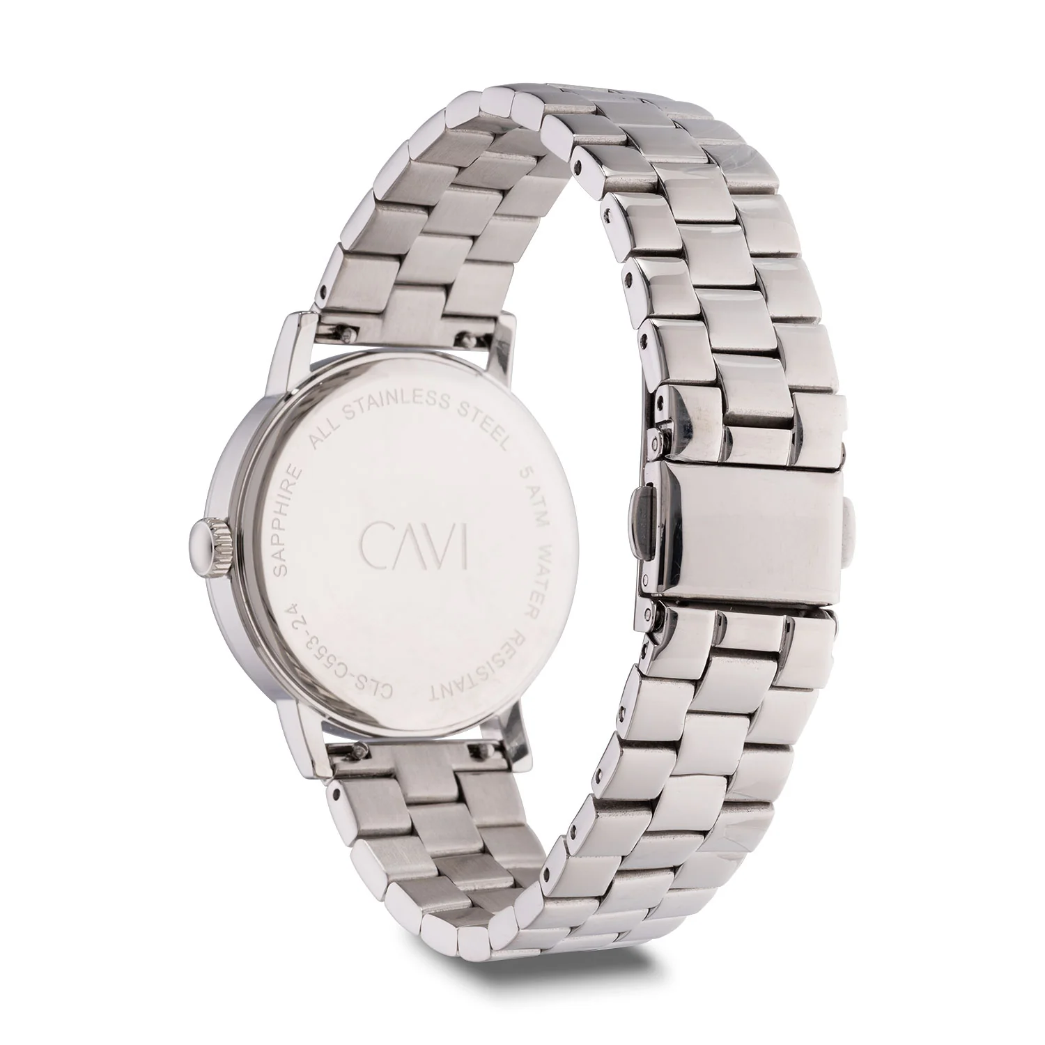CAVI Watches - Nova Black Sunray ur, 36 mm - Rustfrit stål - Image 3