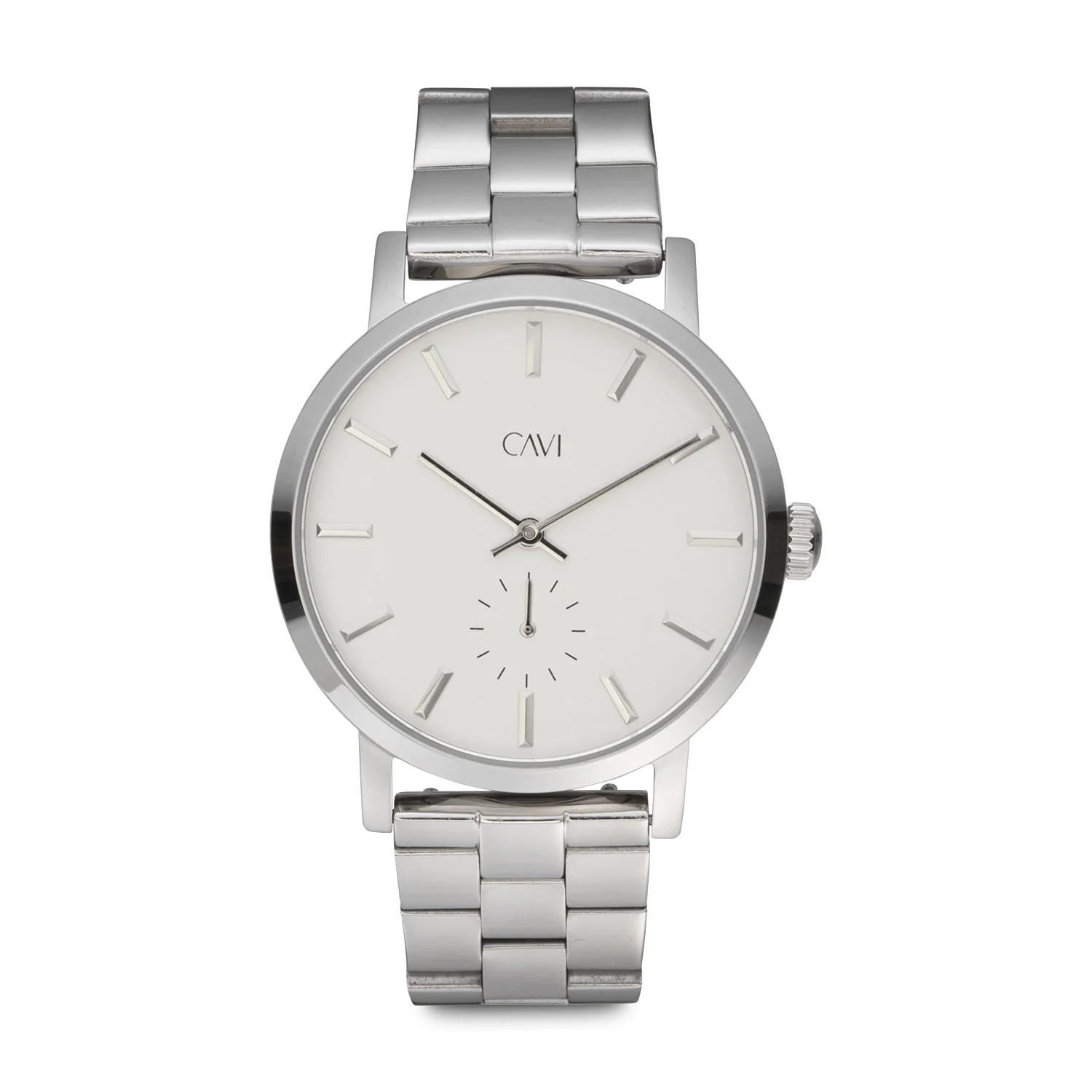 CAVI Watches - Nova ur, hvid/36 mm - Rustfrit stål