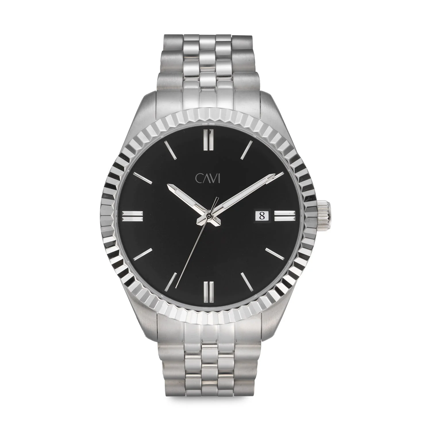 CAVI Watches - Scutum Black Sunray ur, 41 mm - Rustfrit stål