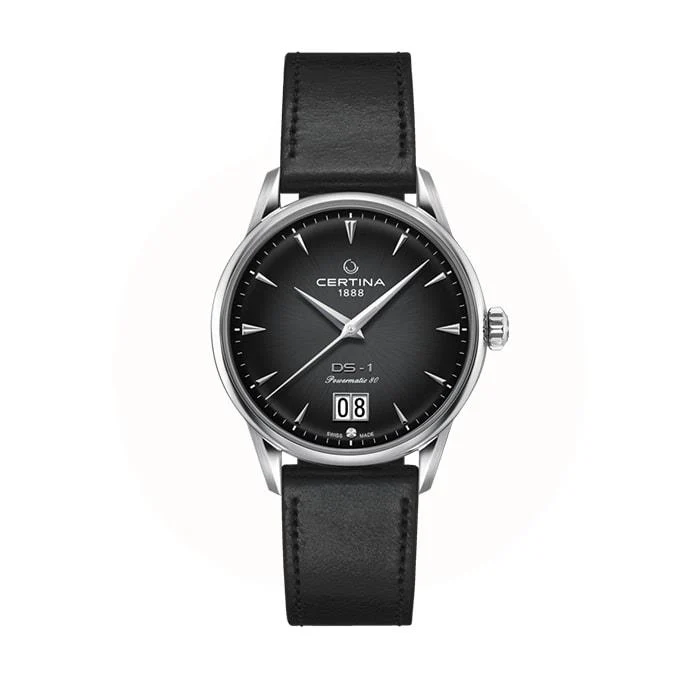 Certina - DS-1 Big Date Herreur - stål C0294261605100