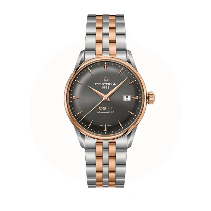Certina - DS 1 Herreur - bicolor stål C0298072208100