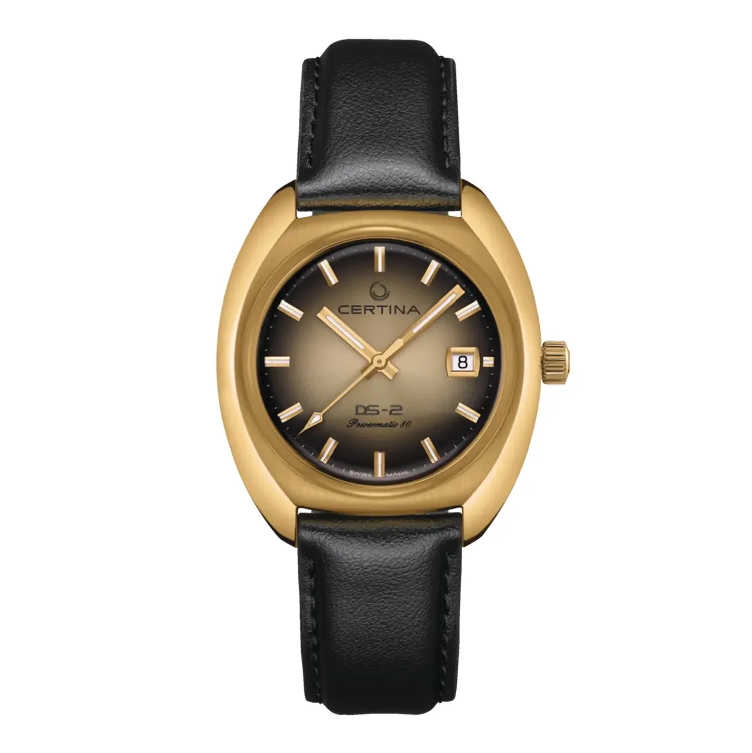 Certina - DS-2 Automatic, 40 mm sort urskive - Stål