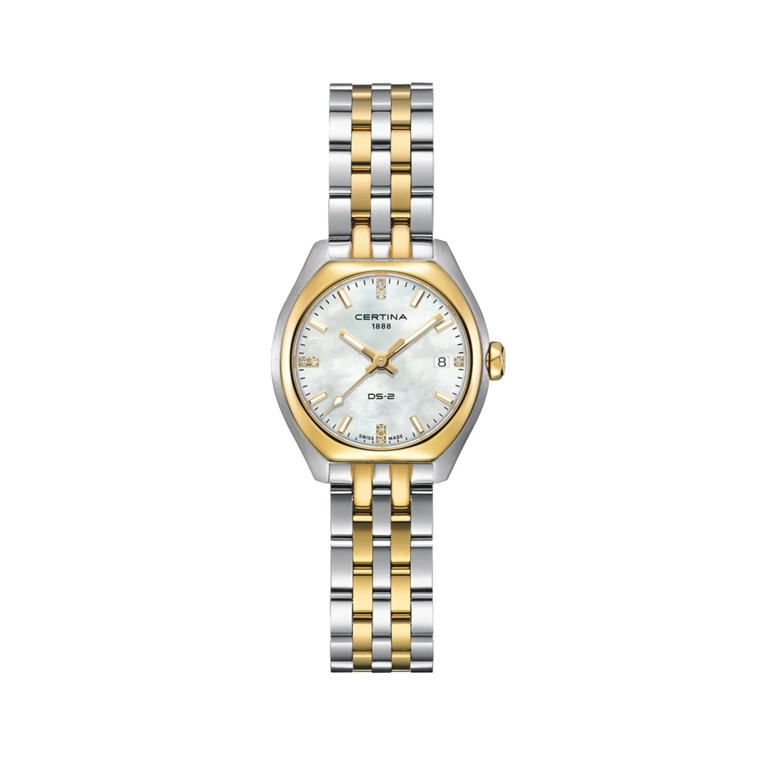 Certina - DS-2 Lady bicolor, 26x28 mm - C0492102211600
