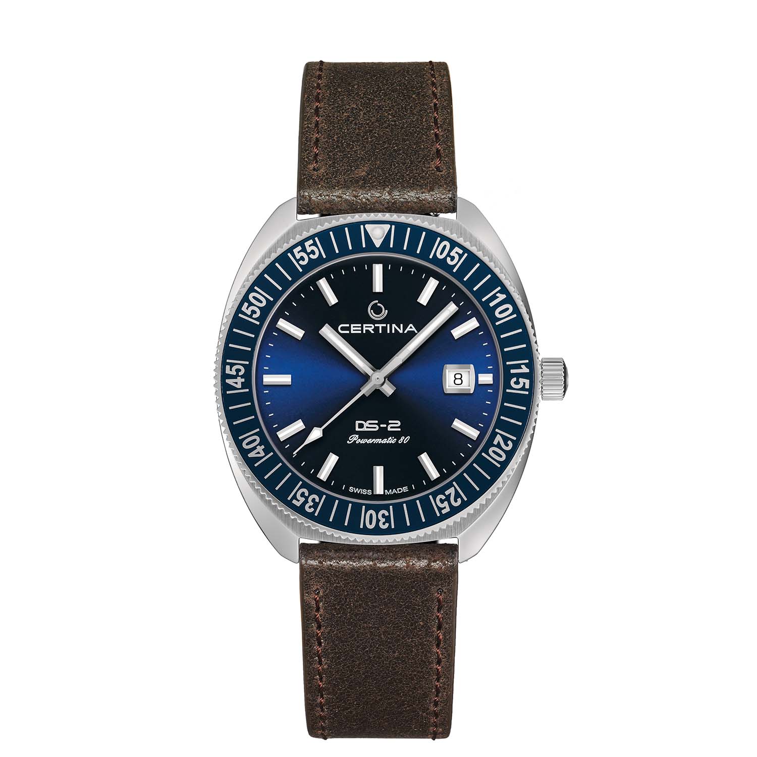 Certina - DS-2 Powermatic blå, 42mm - Stål - Image 6