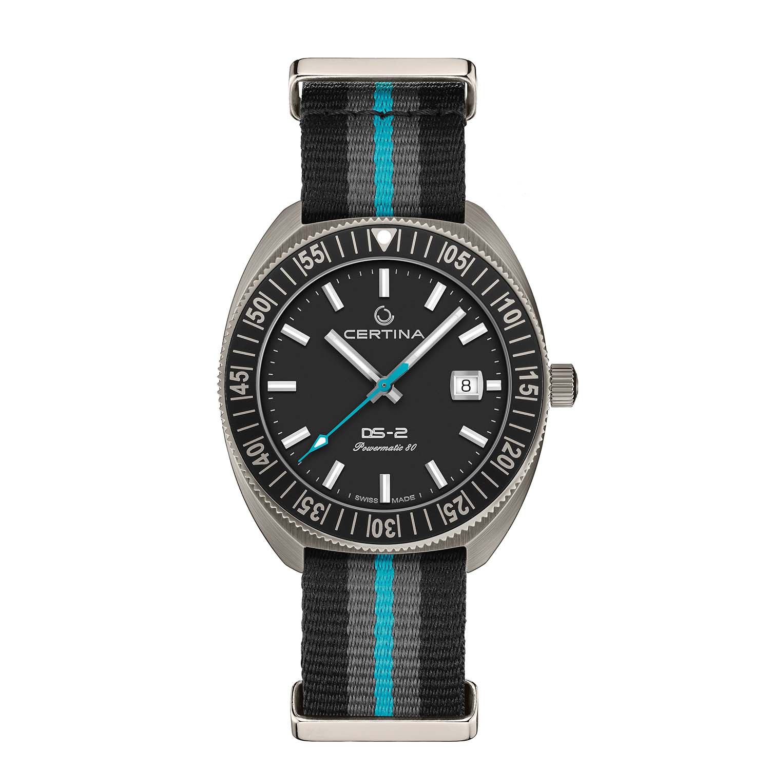 Certina - DS-2 Powermatic blå/sort Special edition - Titanium