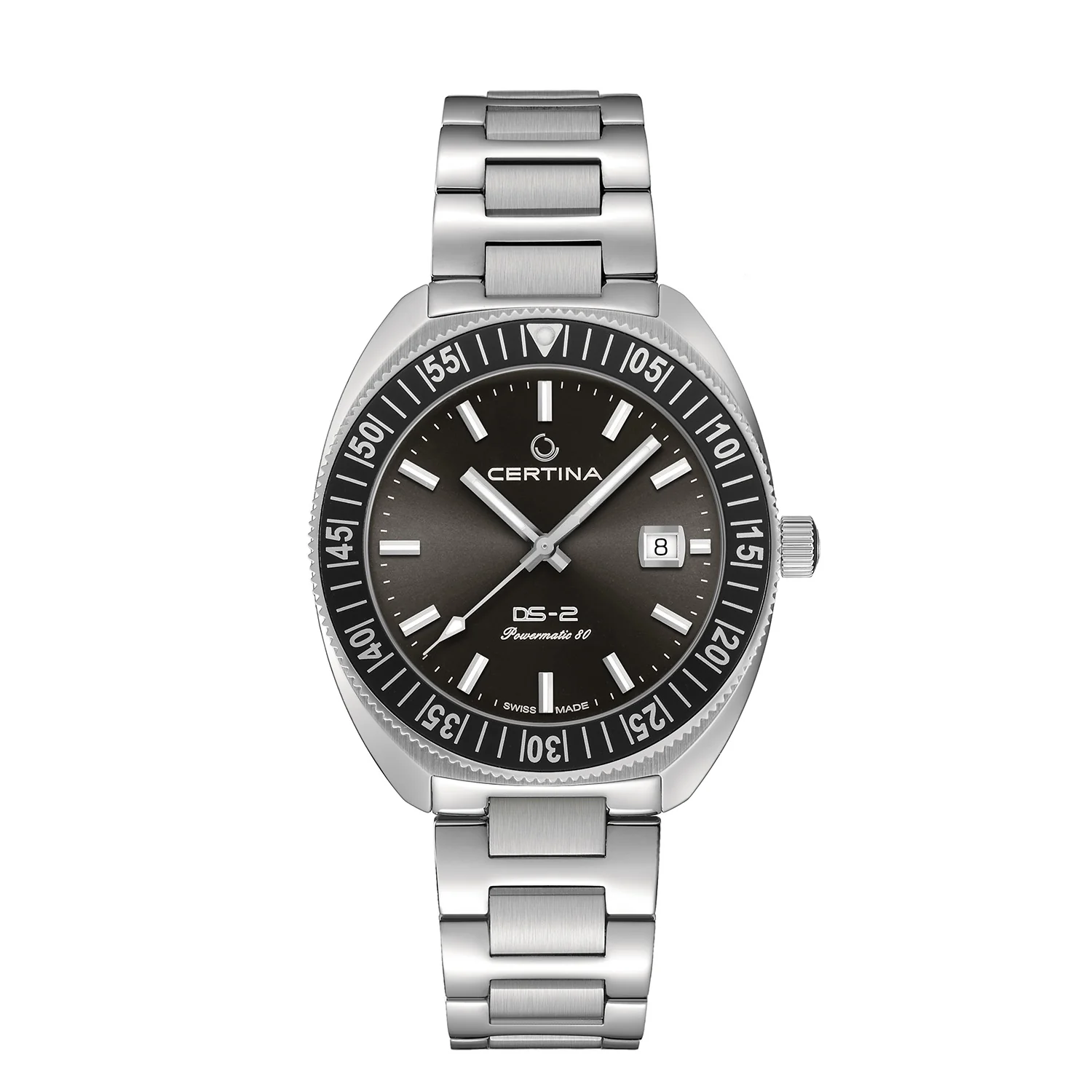 Certina - DS-2 Powermatic Grey, 42mm - Stål