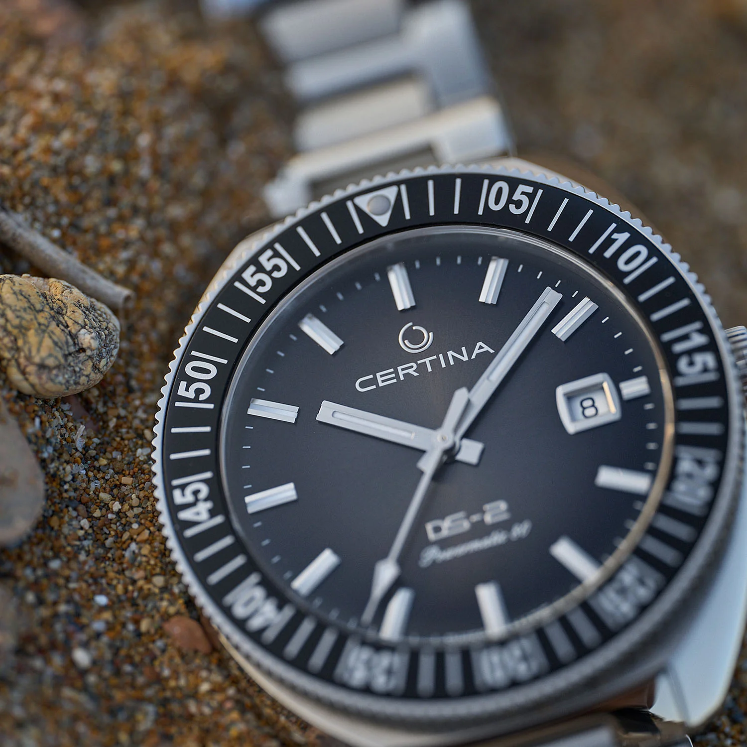 Certina - DS-2 Powermatic Grey, 42mm - Stål - Image 5