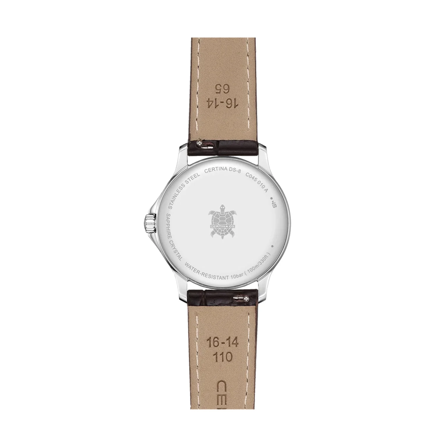Certina - DS-8 Lady m. brun rem, 31 mm - C0450101611100 - Image 2
