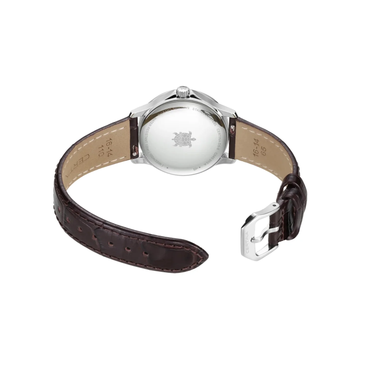 Certina - DS-8 Lady m. brun rem, 31 mm - C0450101611100 - Image 3