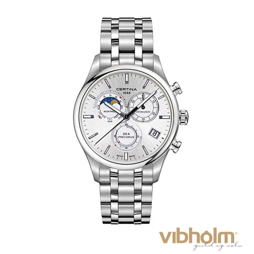 Certina - DS-8 Moon Phase Herreur - stål