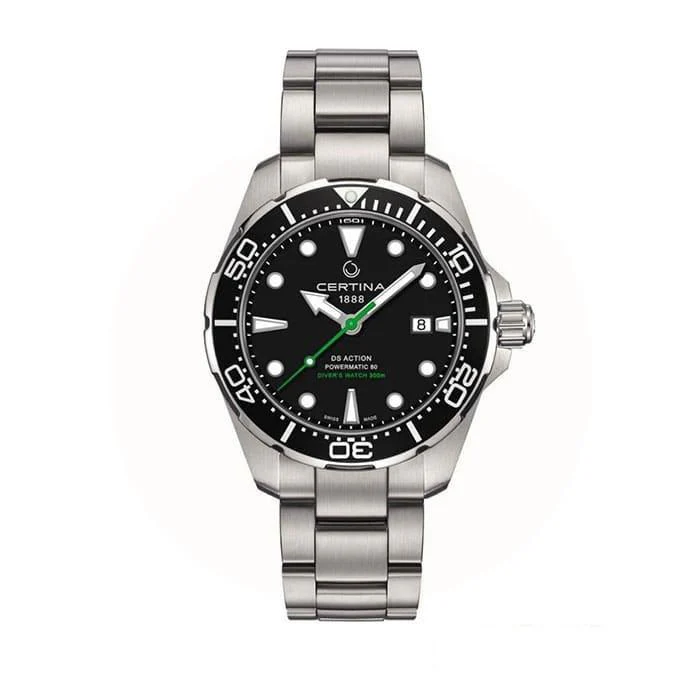 Certina - DS Action Diver Powermatic Herreur - rustfrit stål C0324071105102