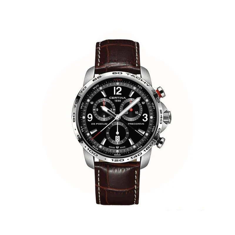 Certina - DS Podium Big Size Herreur - stål C0016471605700