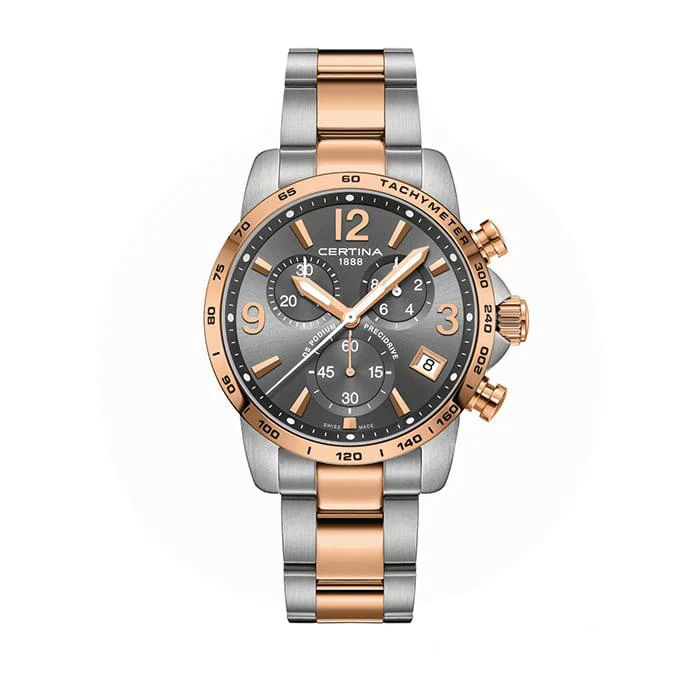Certina - DS Podium Chrono Herreur - bicolor stål C0344172208700