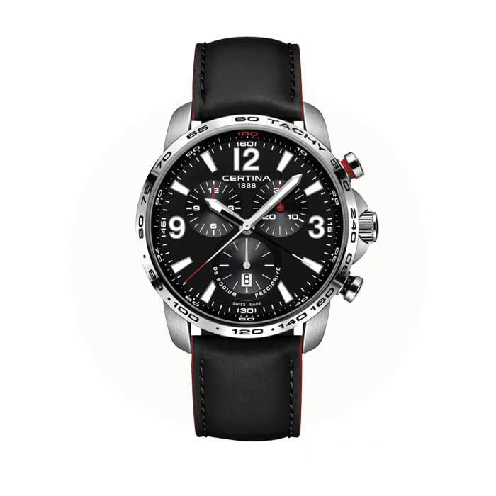 Certina - DS Podium Chronograph 1/100 sec Herreur - stål C0016471605701