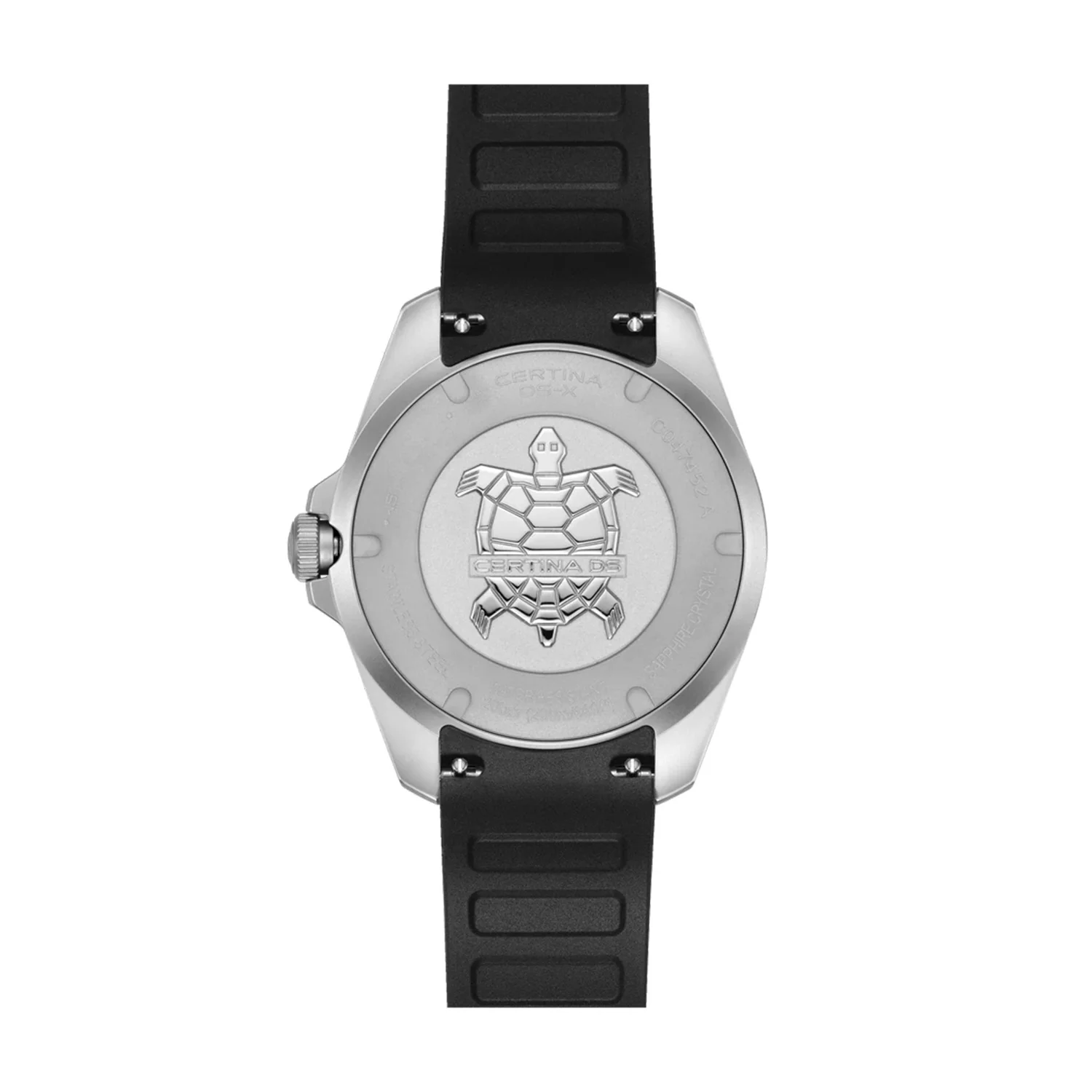 Certina - DS-X GMT m. sort gummirem, 41 mm - C0474521708101 - Image 2