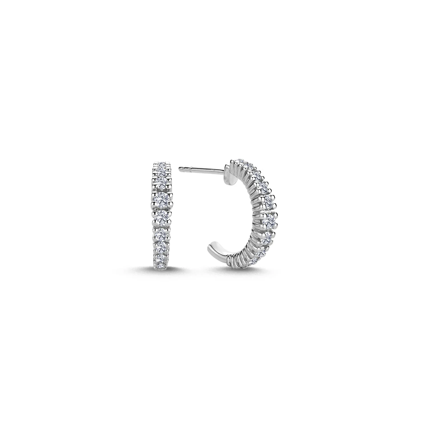 Diamond Collection – Creoler hvidguld - 0,54 ct.