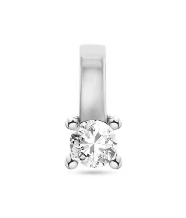 Diamond Collection - Diamantvedhæng, 0,07 ct. - 14 kt. hvidguld