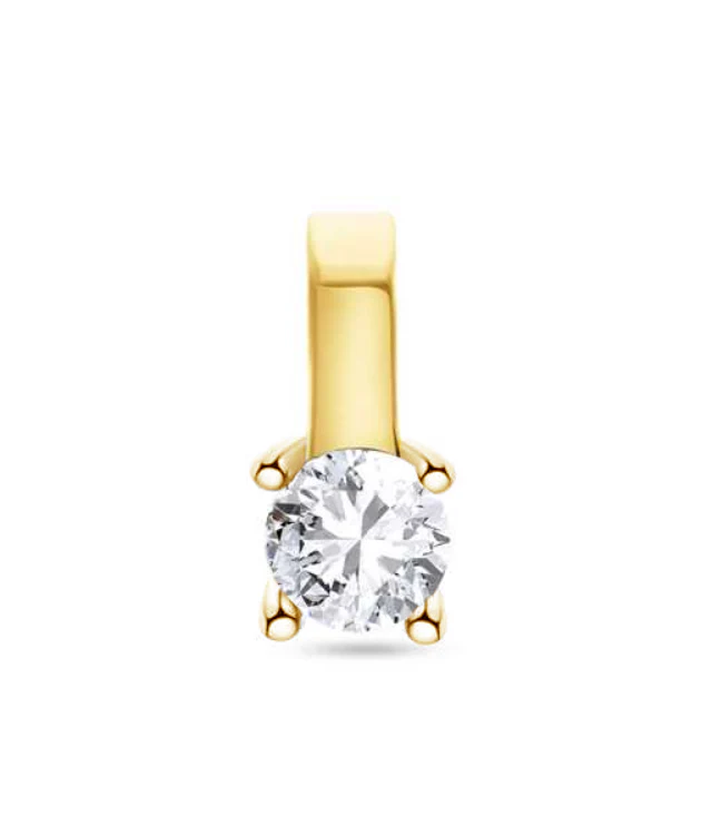 Diamond Collection - Diamantvedhæng, 0,15 ct. - 14 kt. guld