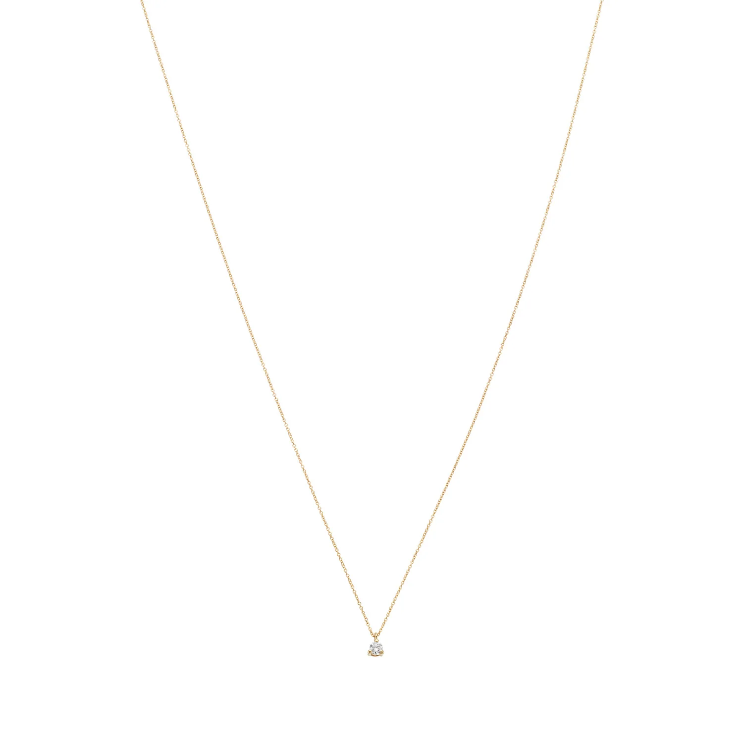 Diamond Collection - Halskæde 14 kt. guld - 0,10 ct. - Image 2