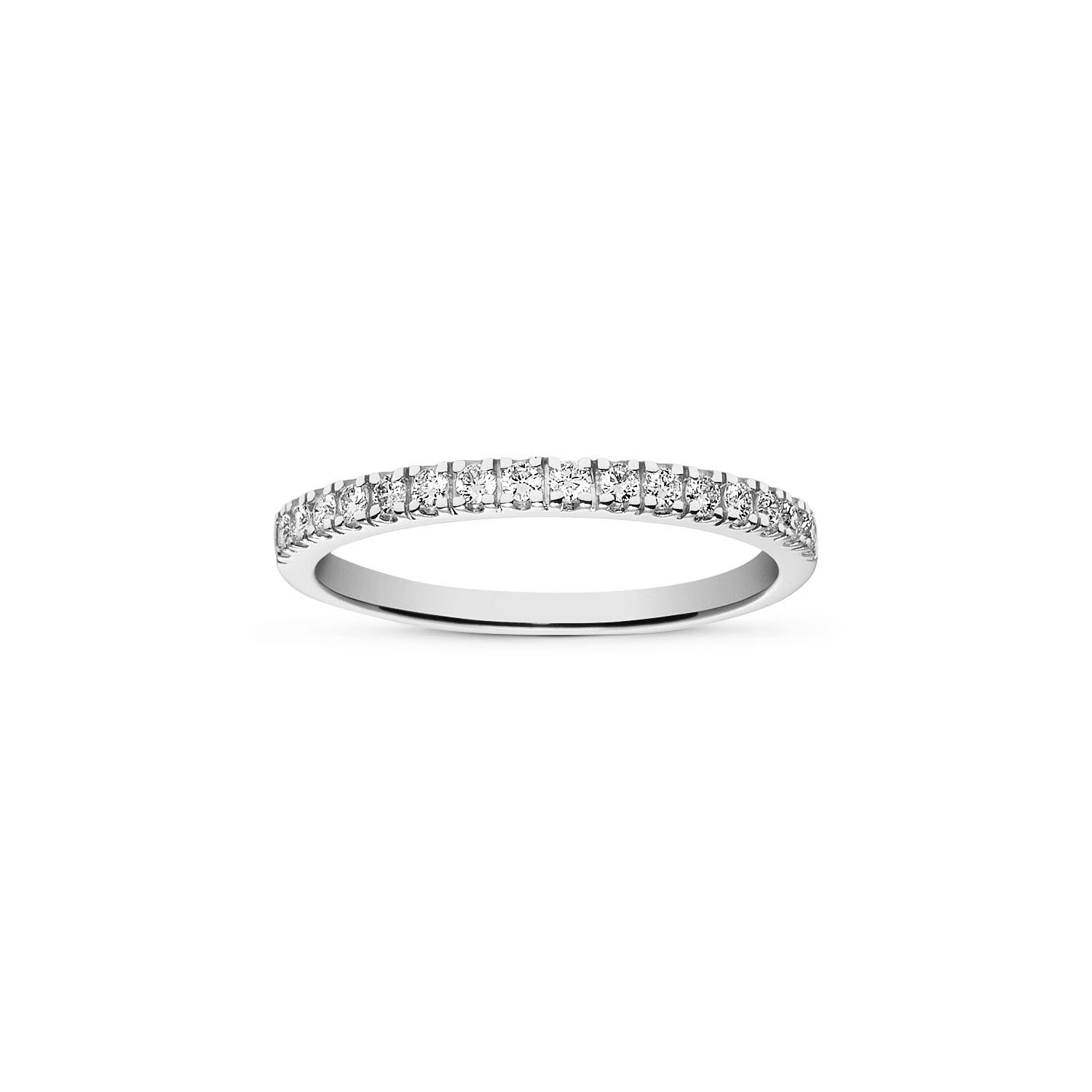 Diamond Collection - Ring, 16x0,0125 ct. w/si - 14 kt. hvidguld