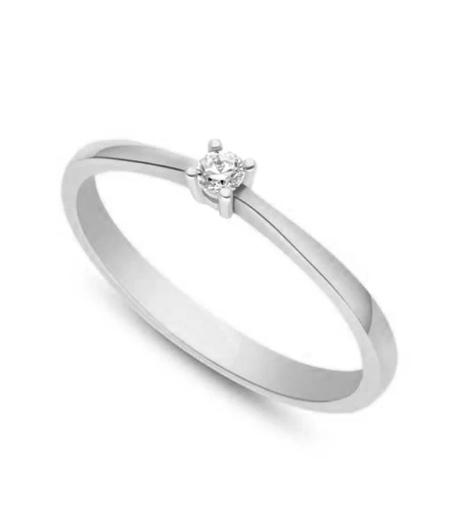 Diamond Collection - Solitairering 05 - 14 kt. guld