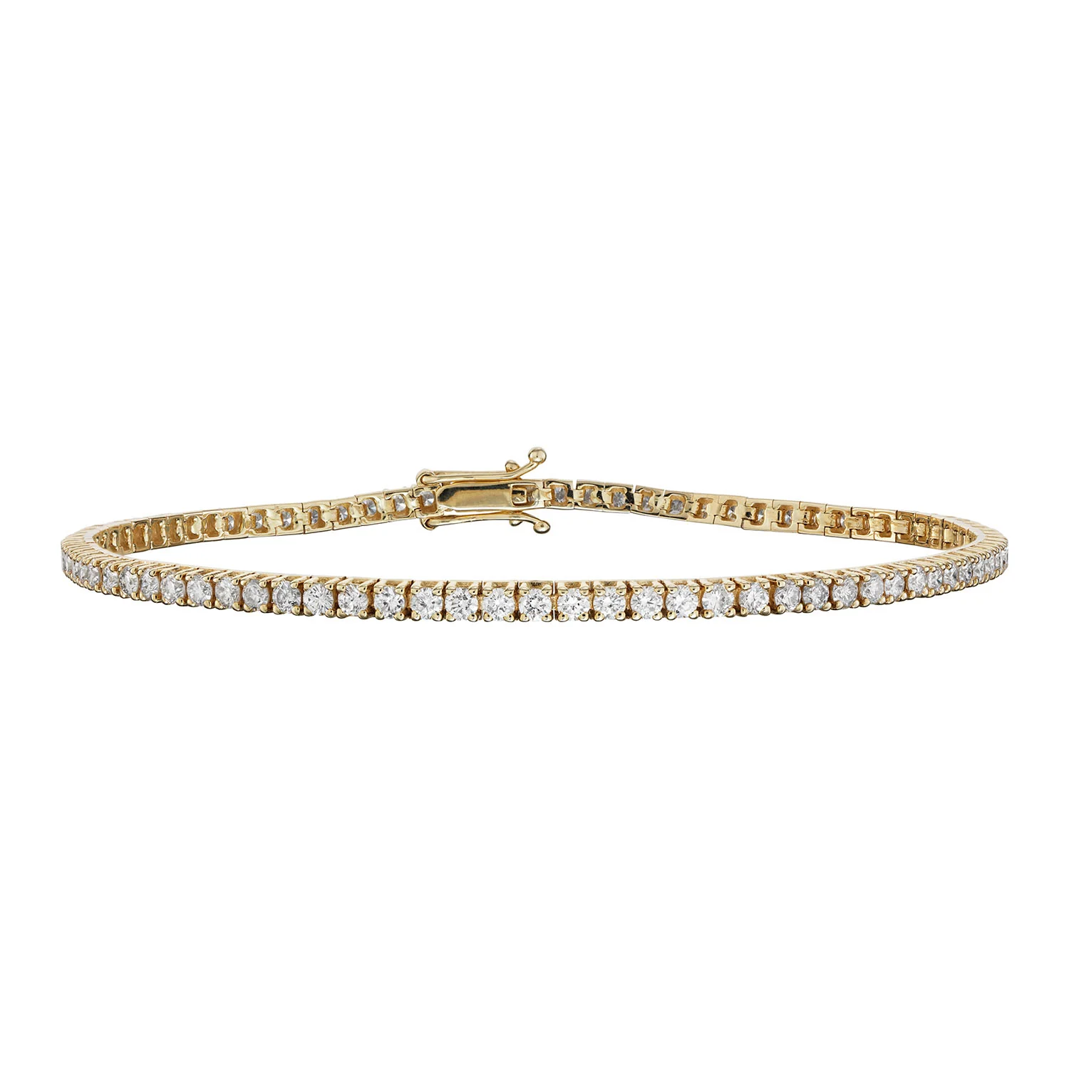 Diamond Collection - Tennisarmbånd - JB0176Y-14